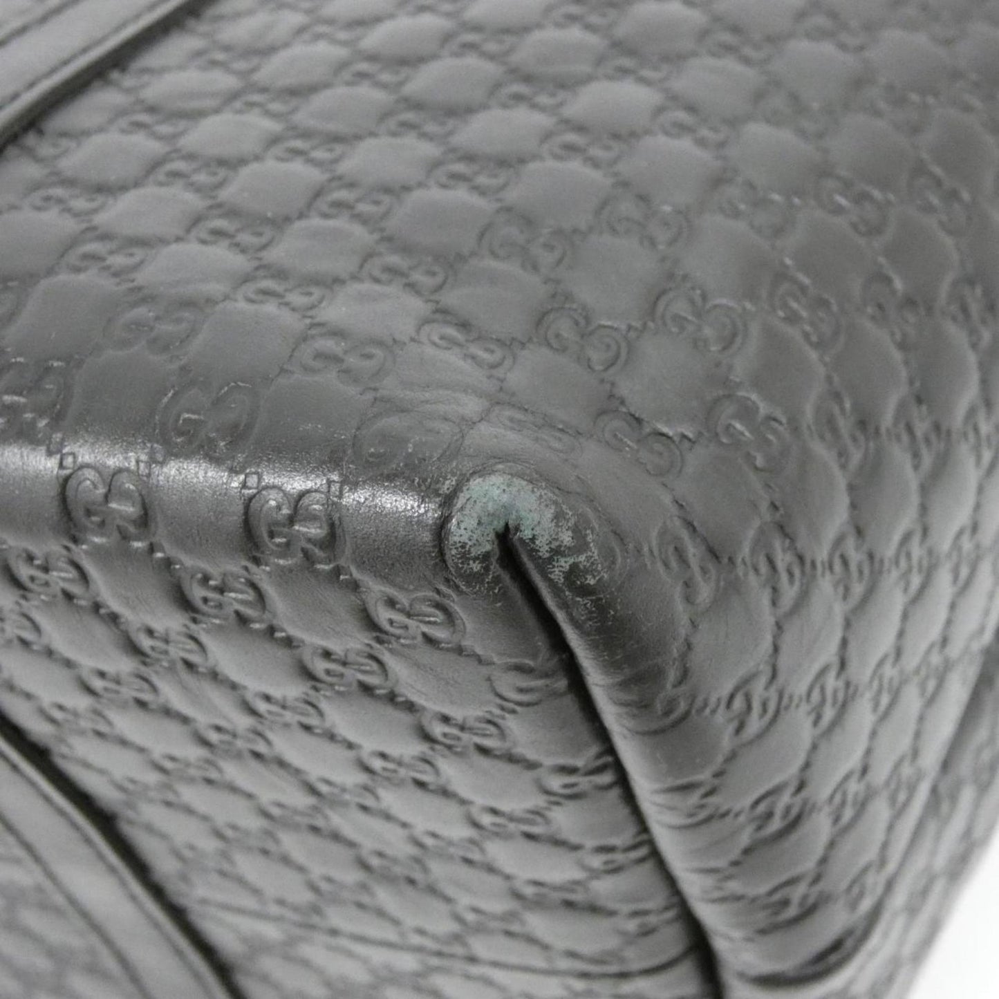 Gucci Microguccissima Black Micro Gg Leather Leather Handbag ( )