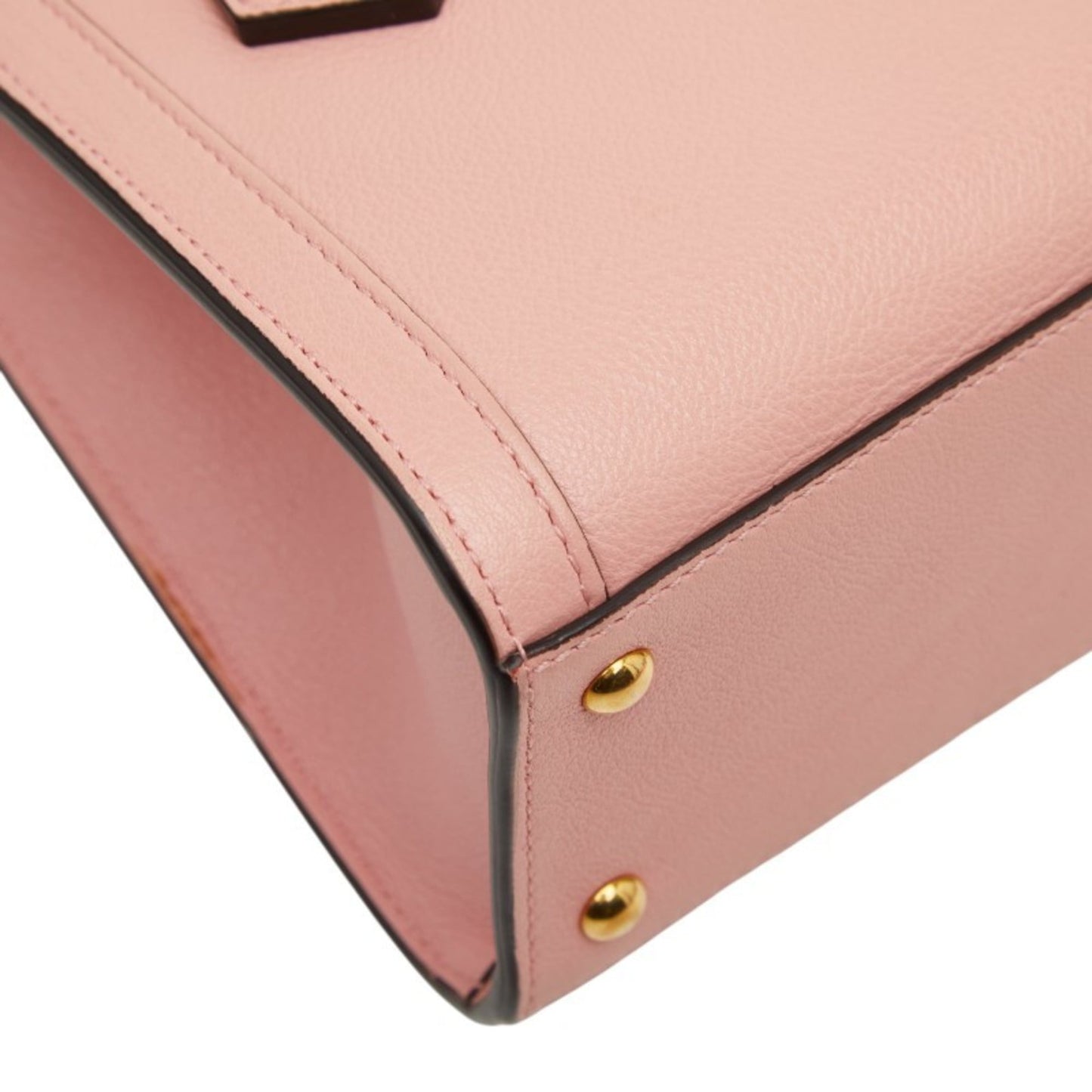 Gucci Pink Leather Handbag Shoulder Bag ( )