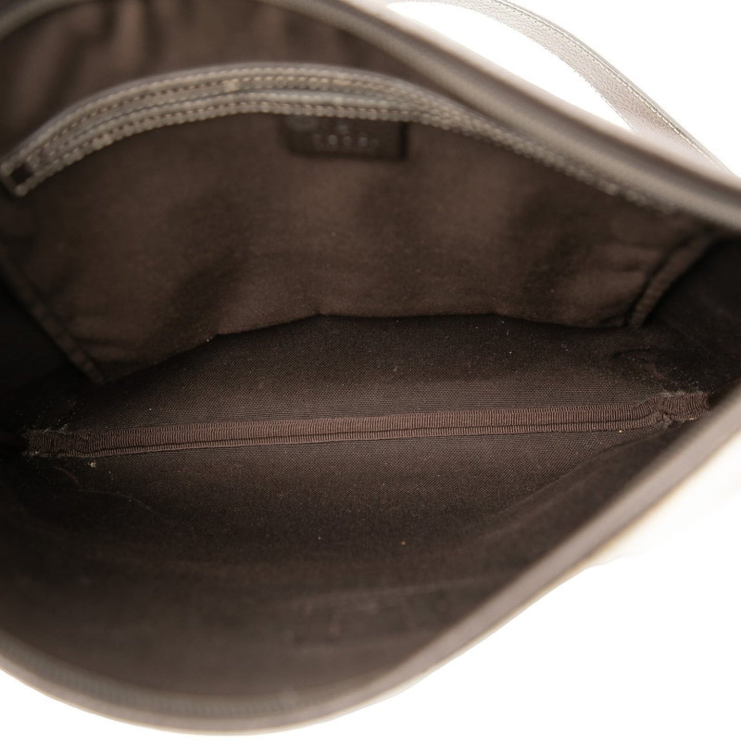 Gucci Beige Brown Pvc Leather Shoulder Bag ( )