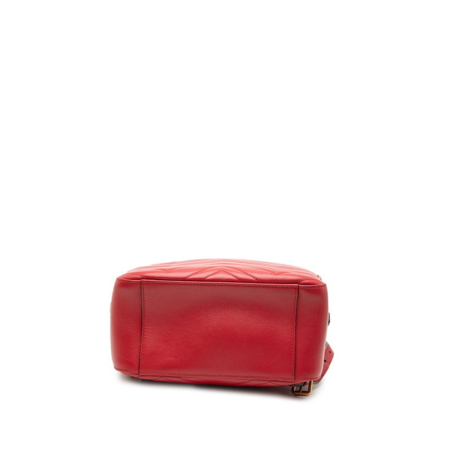 Gucci Red Color Leather Backpack ( )