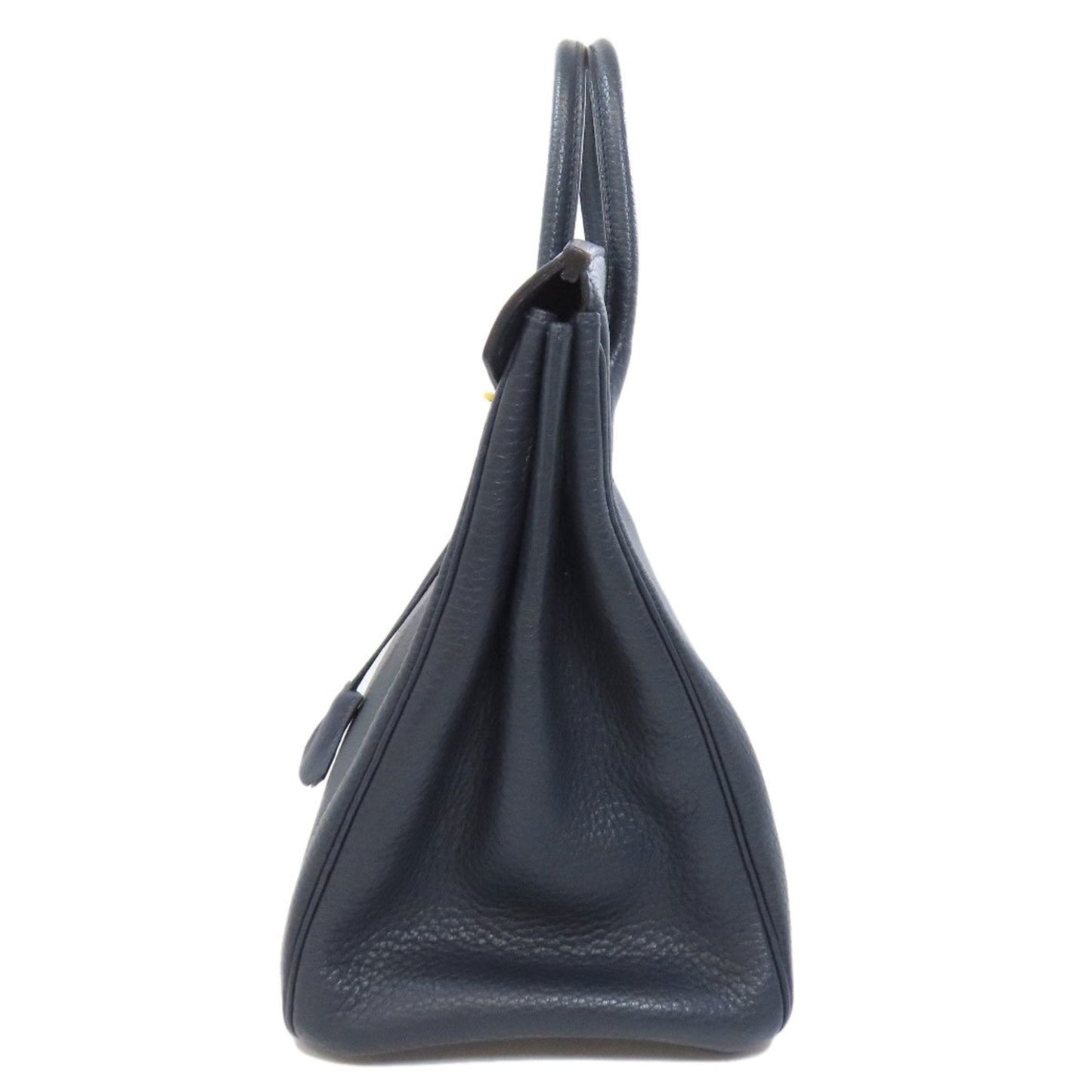 Hermes Navy Togo Leather Handbag ( )