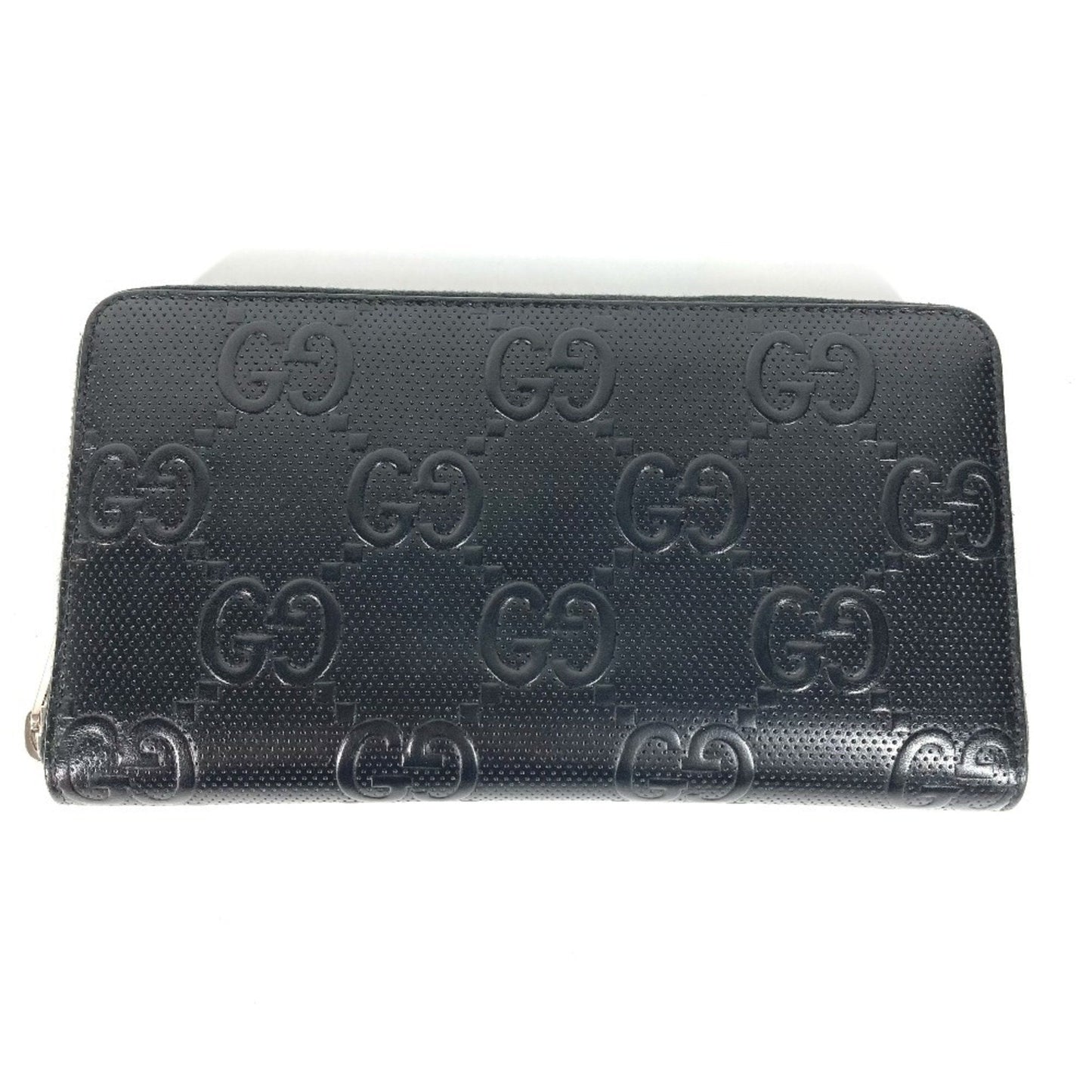 Gucci Black Leather Long Wallet (Bi-Fold) ( )