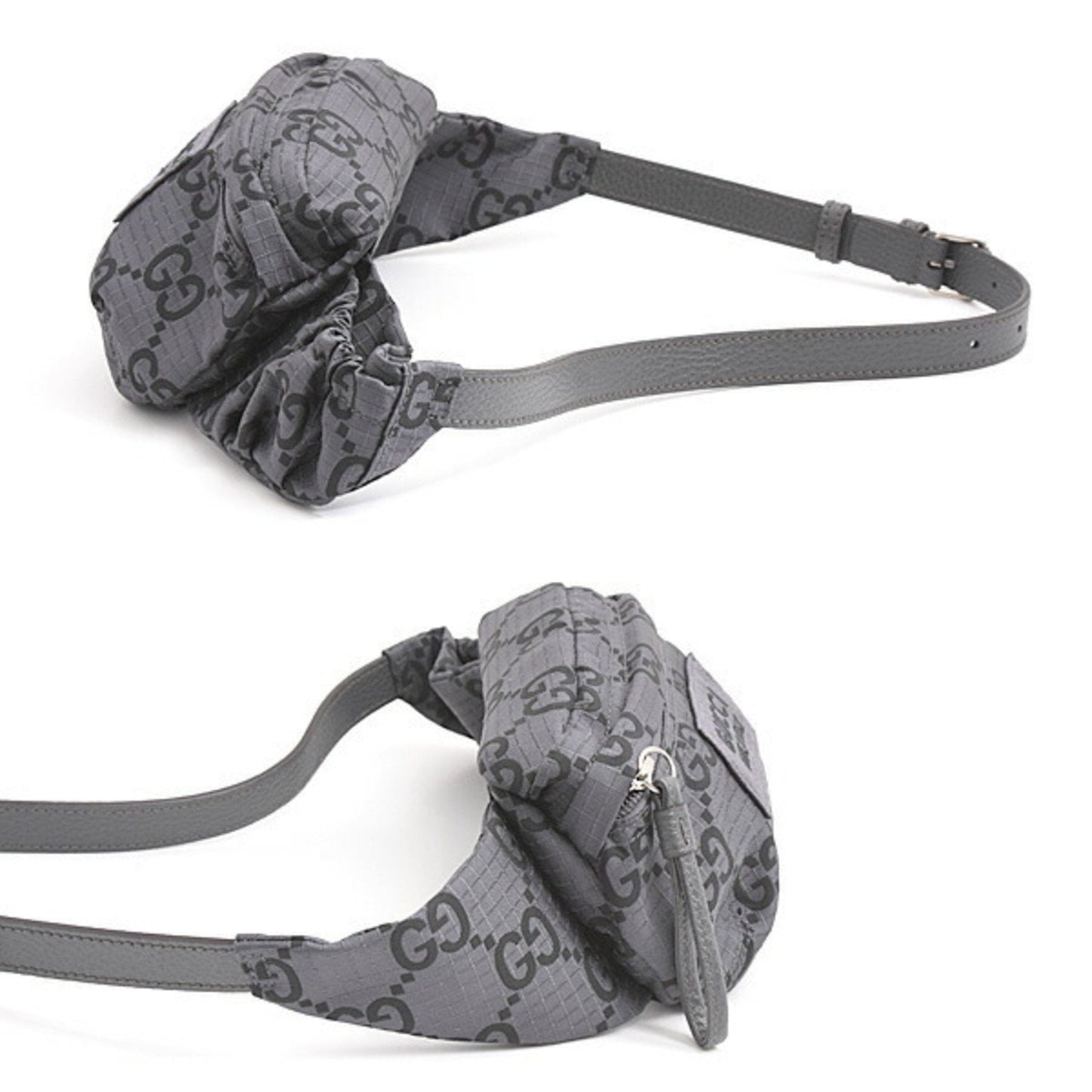 Gucci Gray Polyester Sling Bag ( )