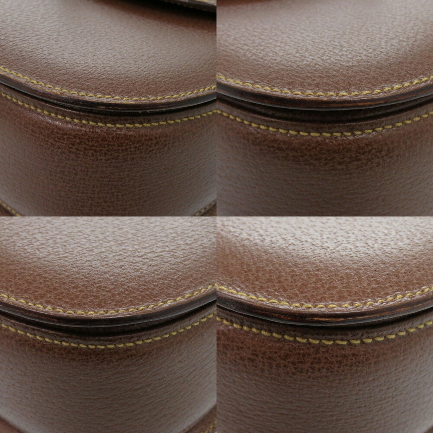 Gucci Brown Leather Handbag ( )