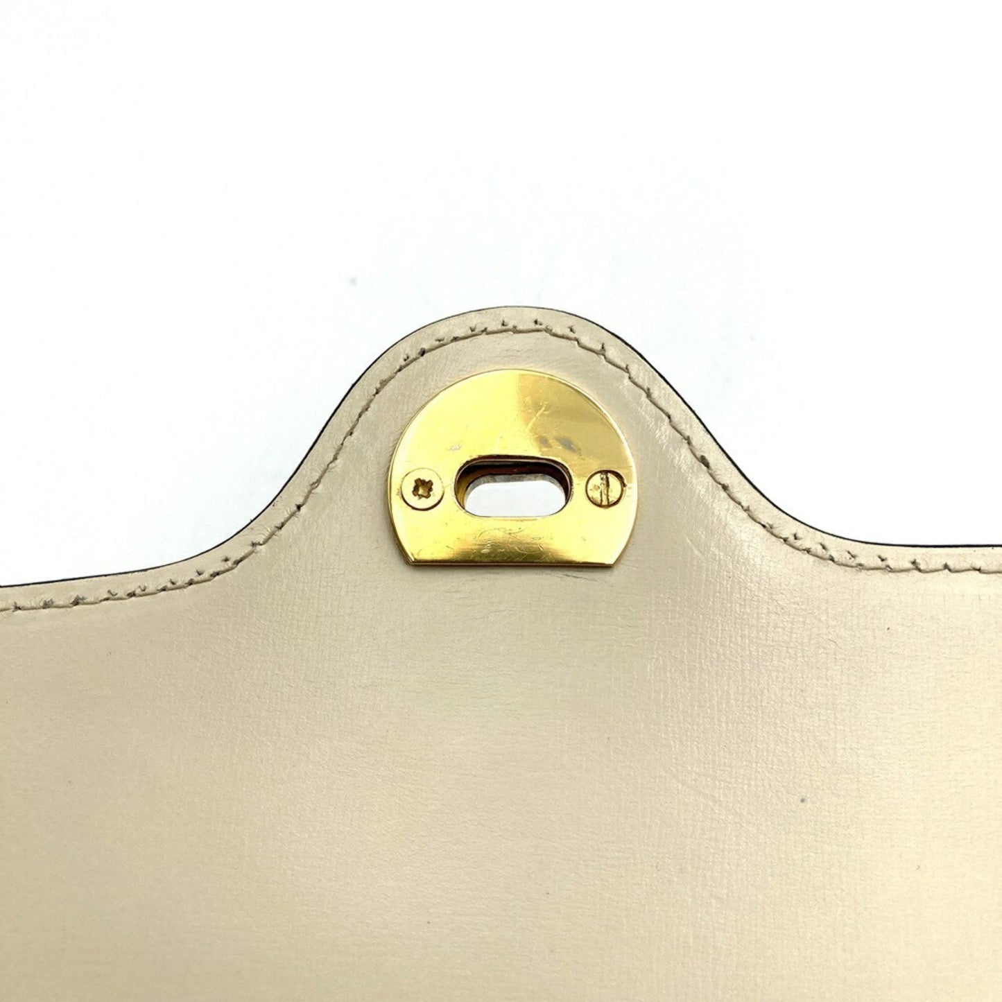 Gucci White Leather Shoulder Bag ( )