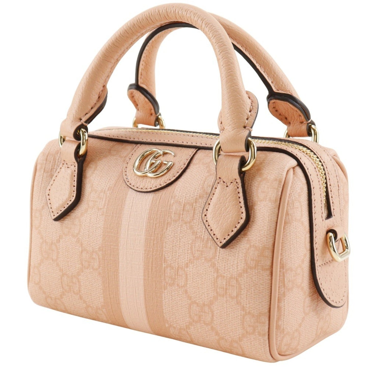 Gucci Ophidia Dusty Pink Gg Supreme Handbag ( )
