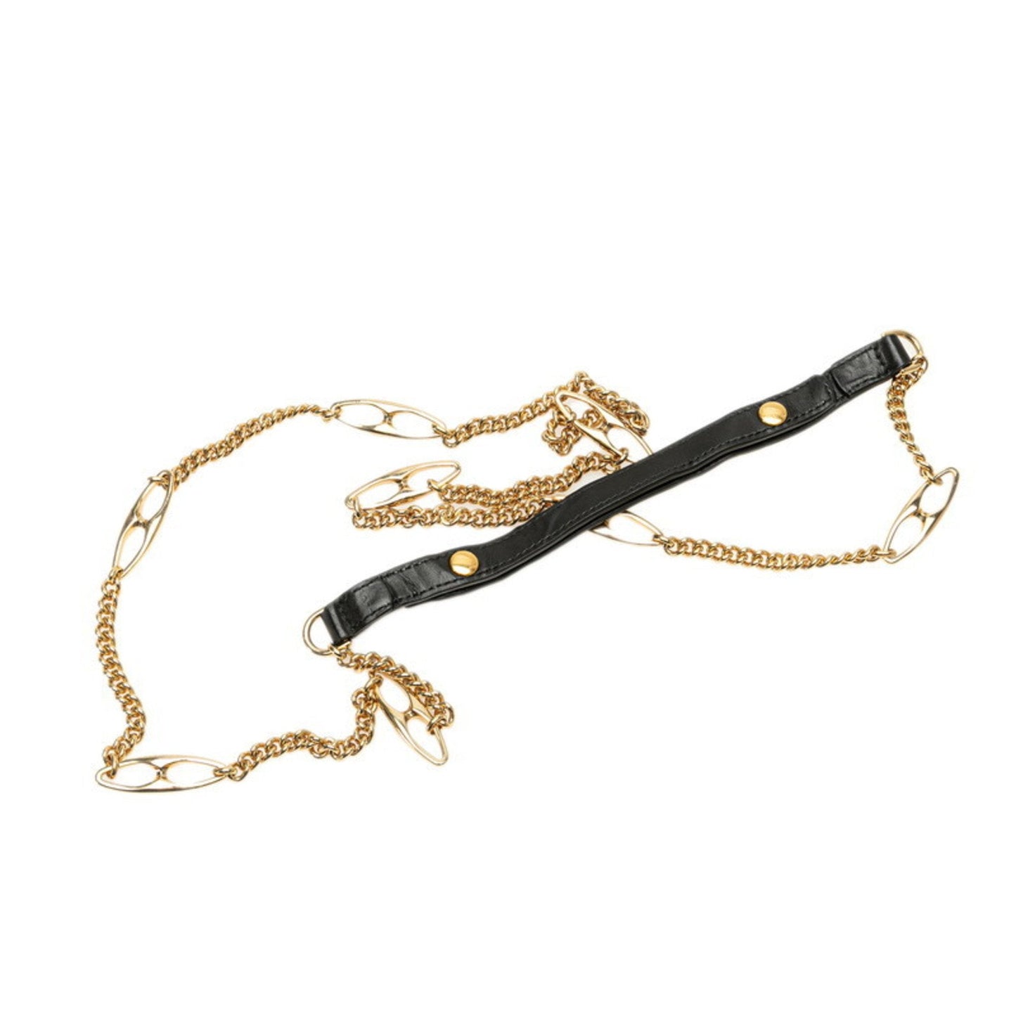 Gucci Black Leather Handbag Shoulder Bag ( )