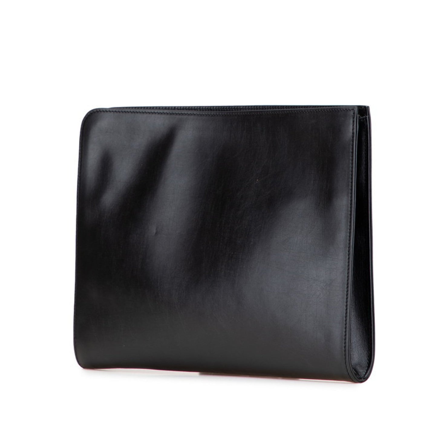 Christian Dior Black Leather Clutch Bag ()