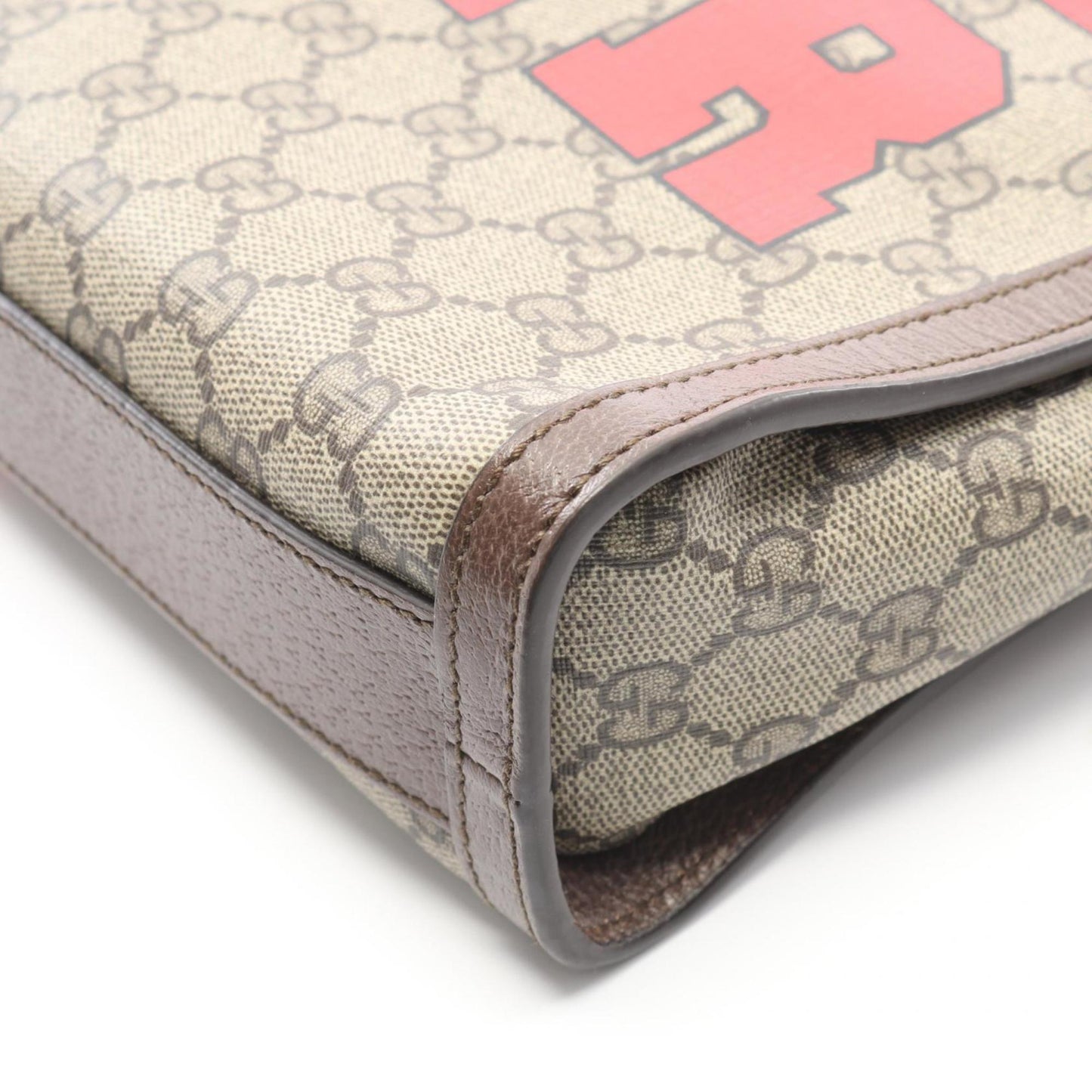 Gucci Beige Brown Multi-Color Gg Supreme Tote Bag ( )
