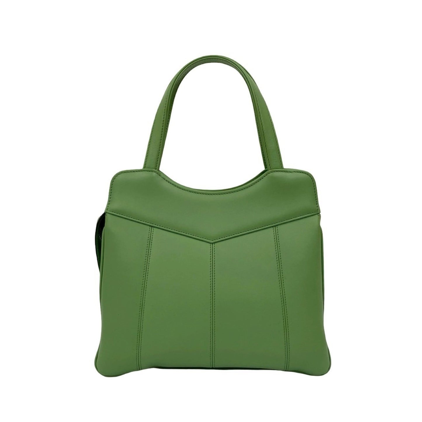 Gucci Green Leather Handbag Shoulder Bag ( )