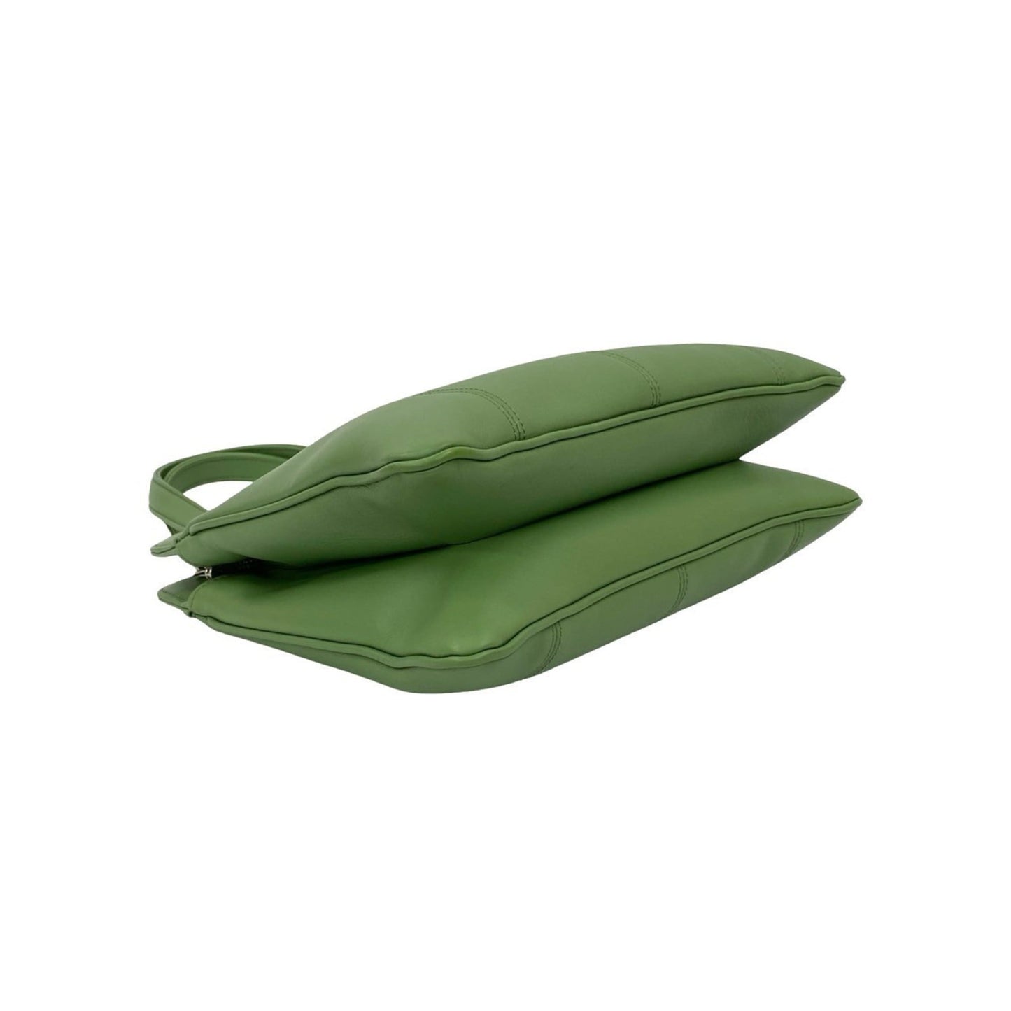 Gucci Green Leather Handbag Shoulder Bag ( )