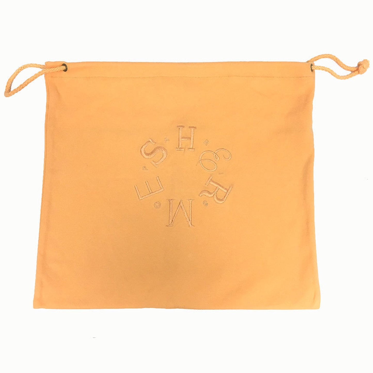 Hermes Orange Cotton Pouch ( )
