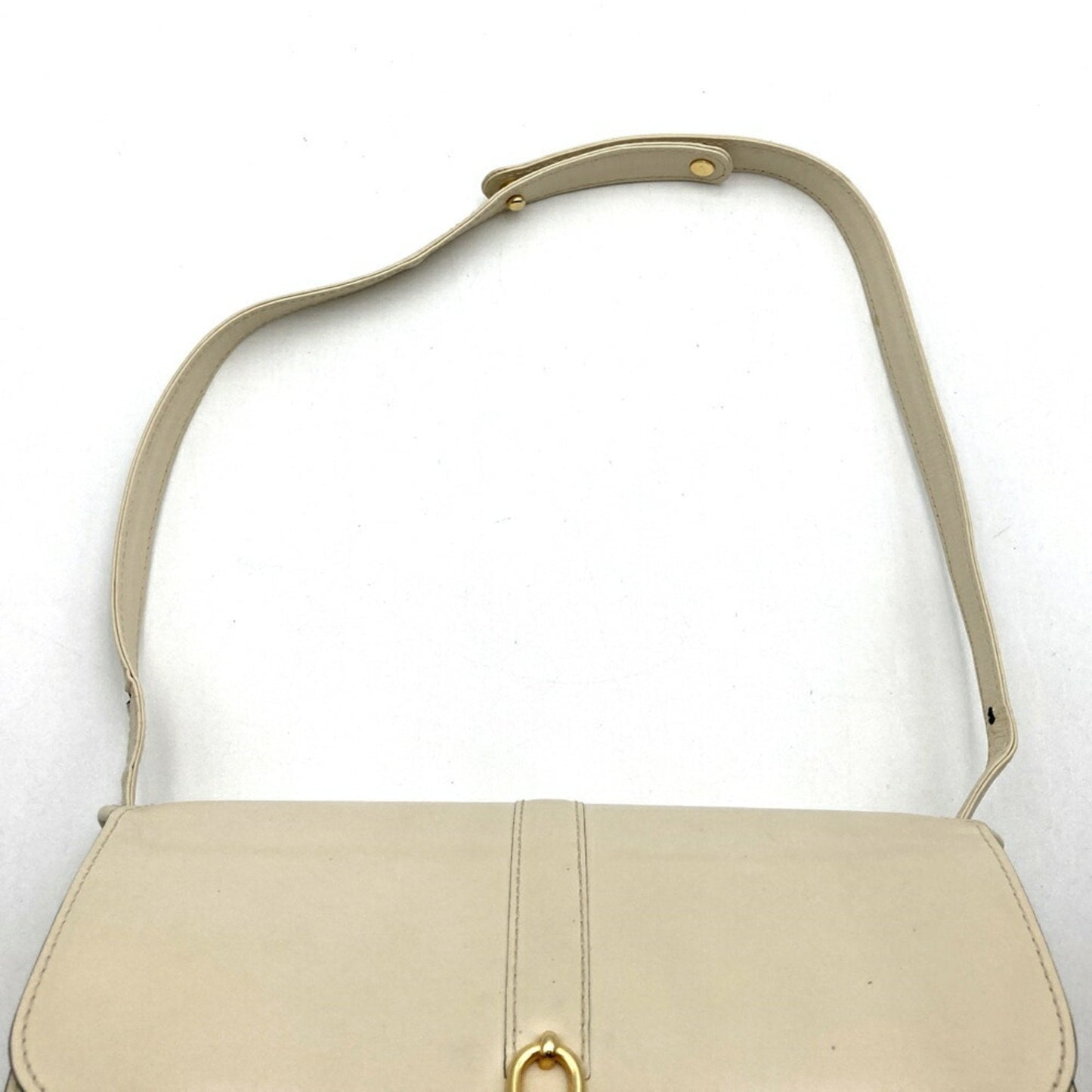 Gucci White Leather Shoulder Bag ( )