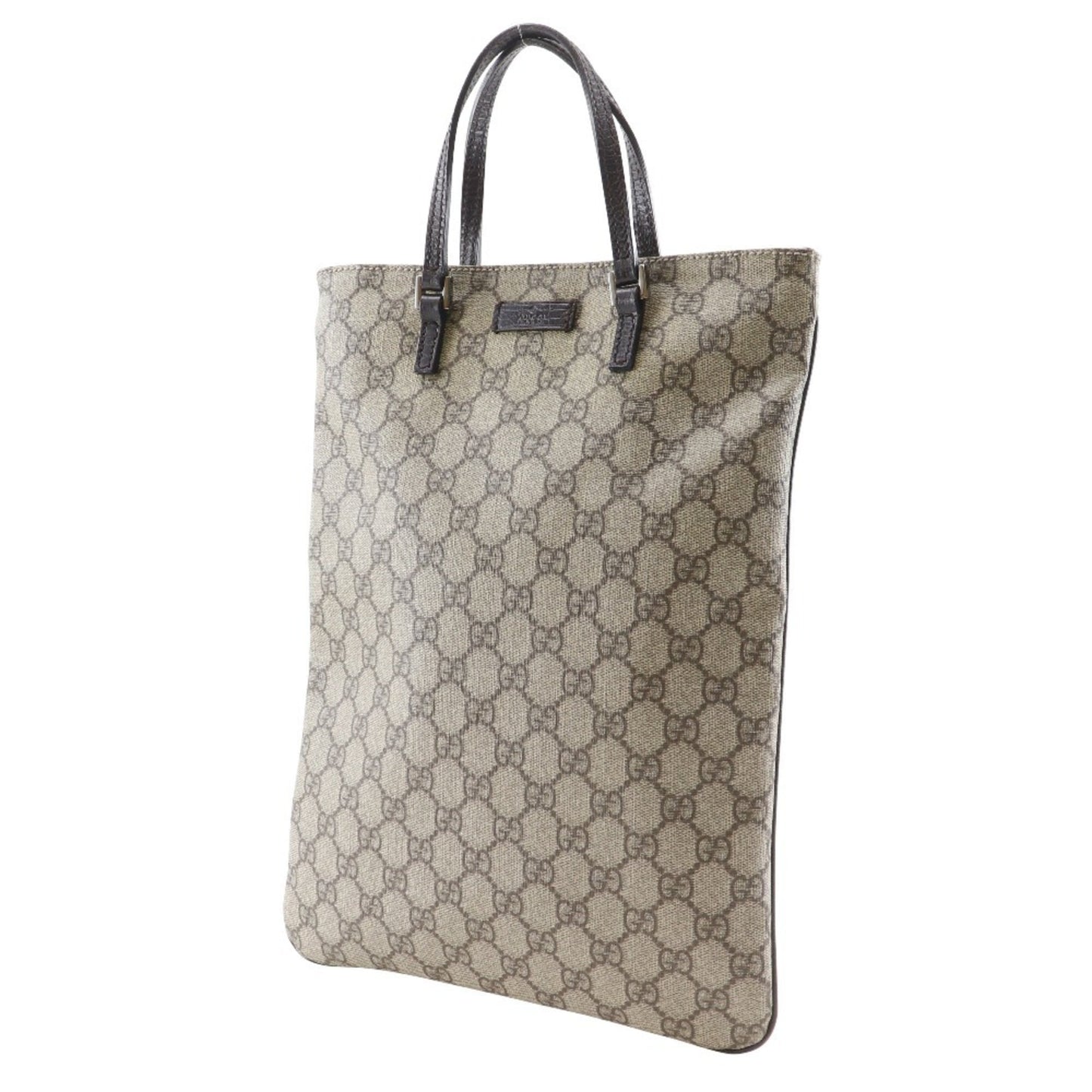 Gucci Brown Gg Supreme Handbag Tote Bag ( )