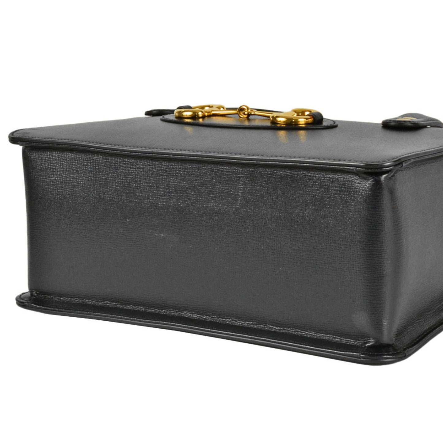 Gucci Black Leather Handbag ( )