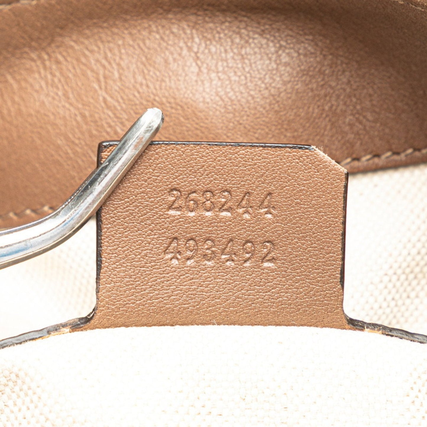 Gucci Brown Leather Shoulder Bag ( )