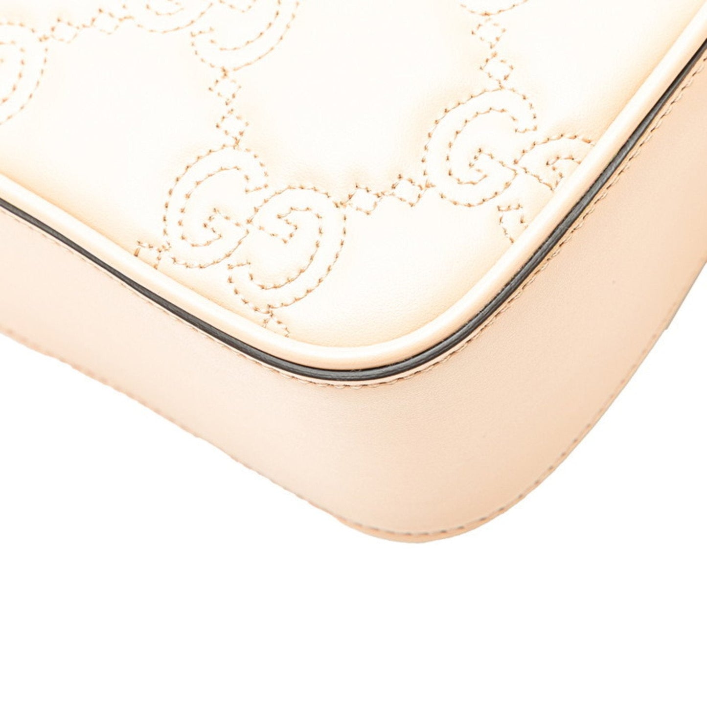 Gucci Beige Leather Shoulder Bag ( )