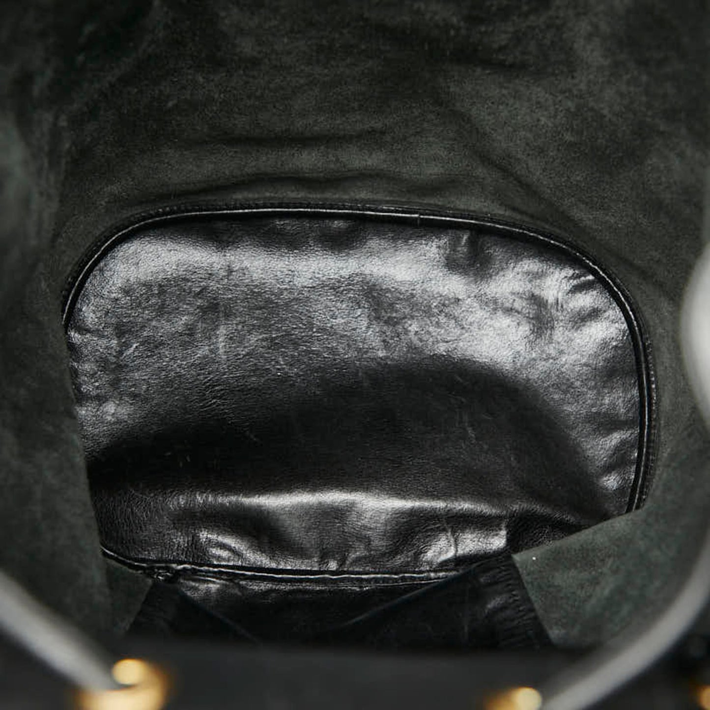 Gucci Black Leather Shoulder Bag Sling Bag ( )