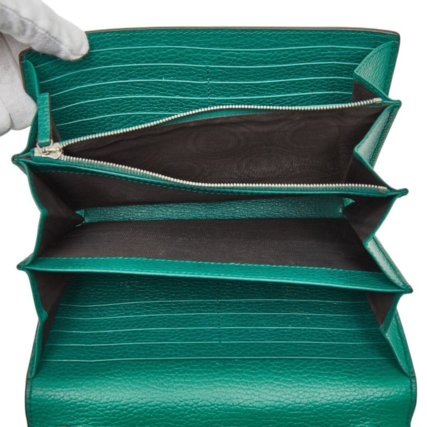 Gucci Green Pvc Leather Shoulder Bag ( )