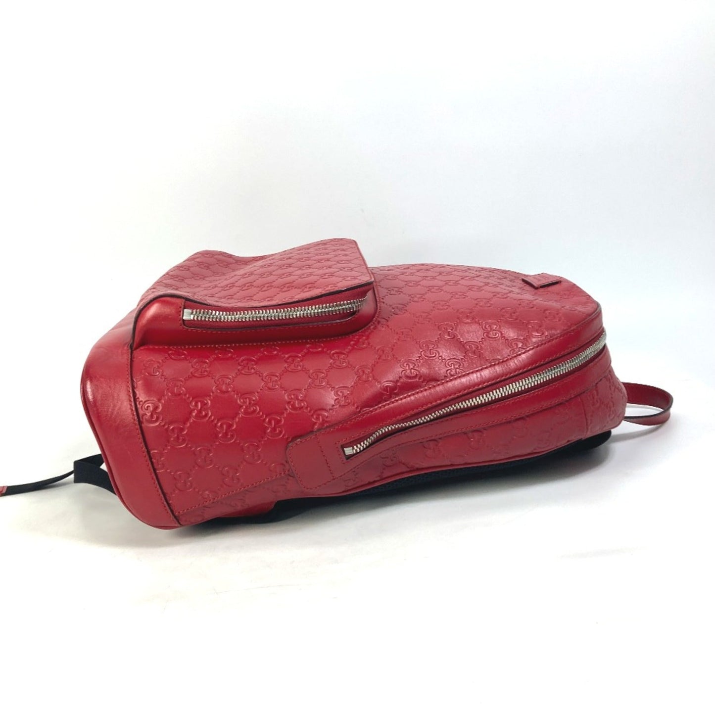 Gucci Red Leather Backpack ( )