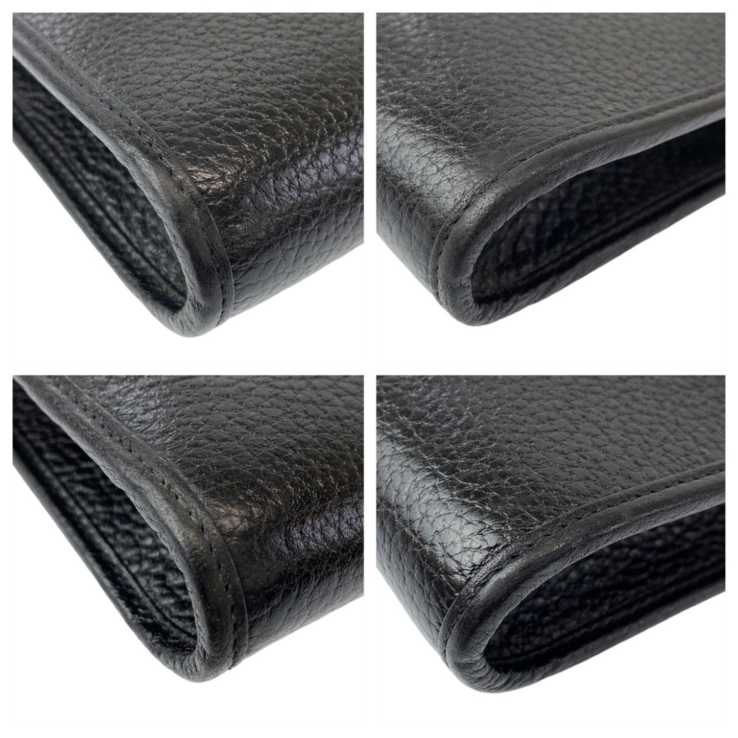 Christian Dior Black Leather Pochette Shoulder Bag ()