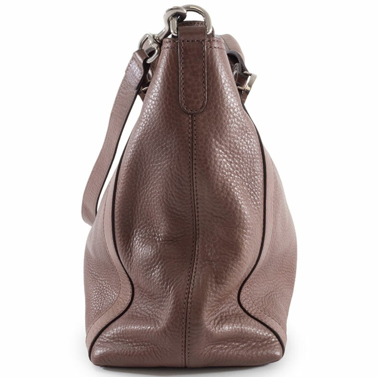 Gucci Bordeaux (Close To Brown) Brown Red Brown Leather Handbag Shoulder Bag ( )