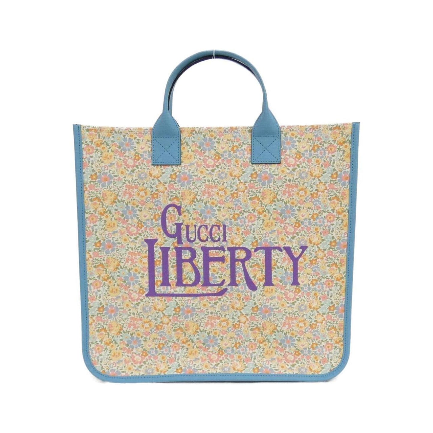 Gucci Blue Multi-Color Gg Supreme Handbag ( )