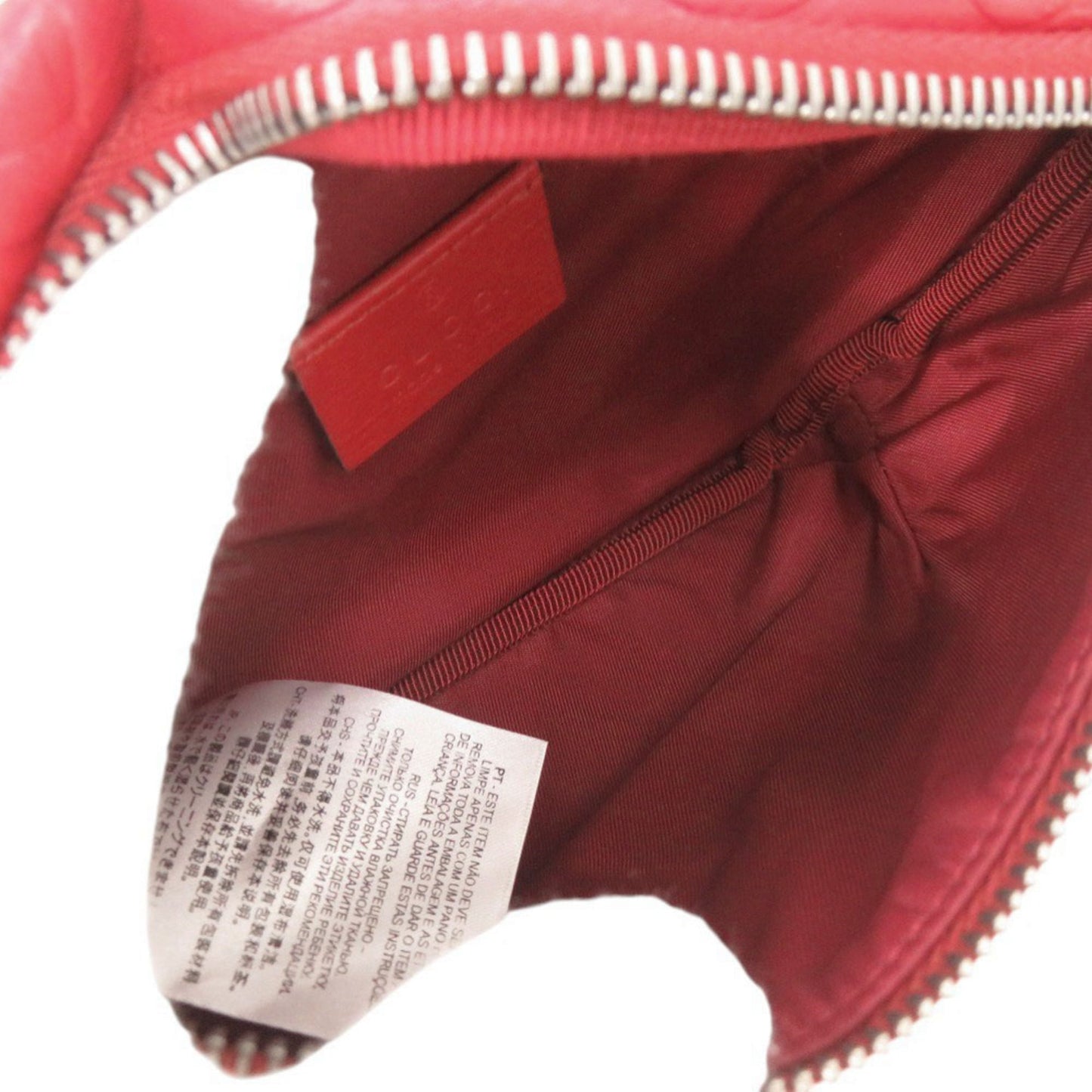 Gucci Red Color Leather Sling Bag ( )