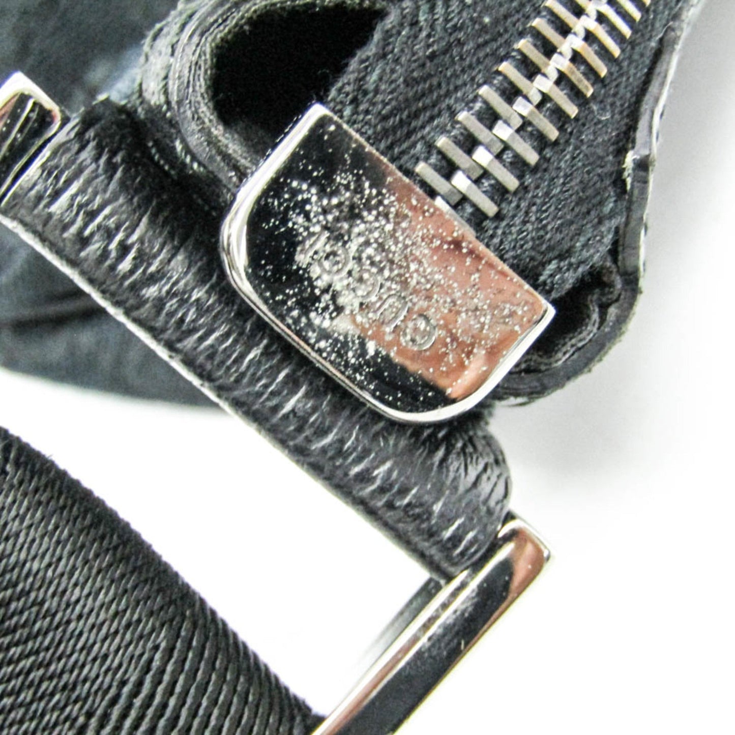 Gucci Gg Canvas Black Gg Canvas Leather Shoulder Bag ( )