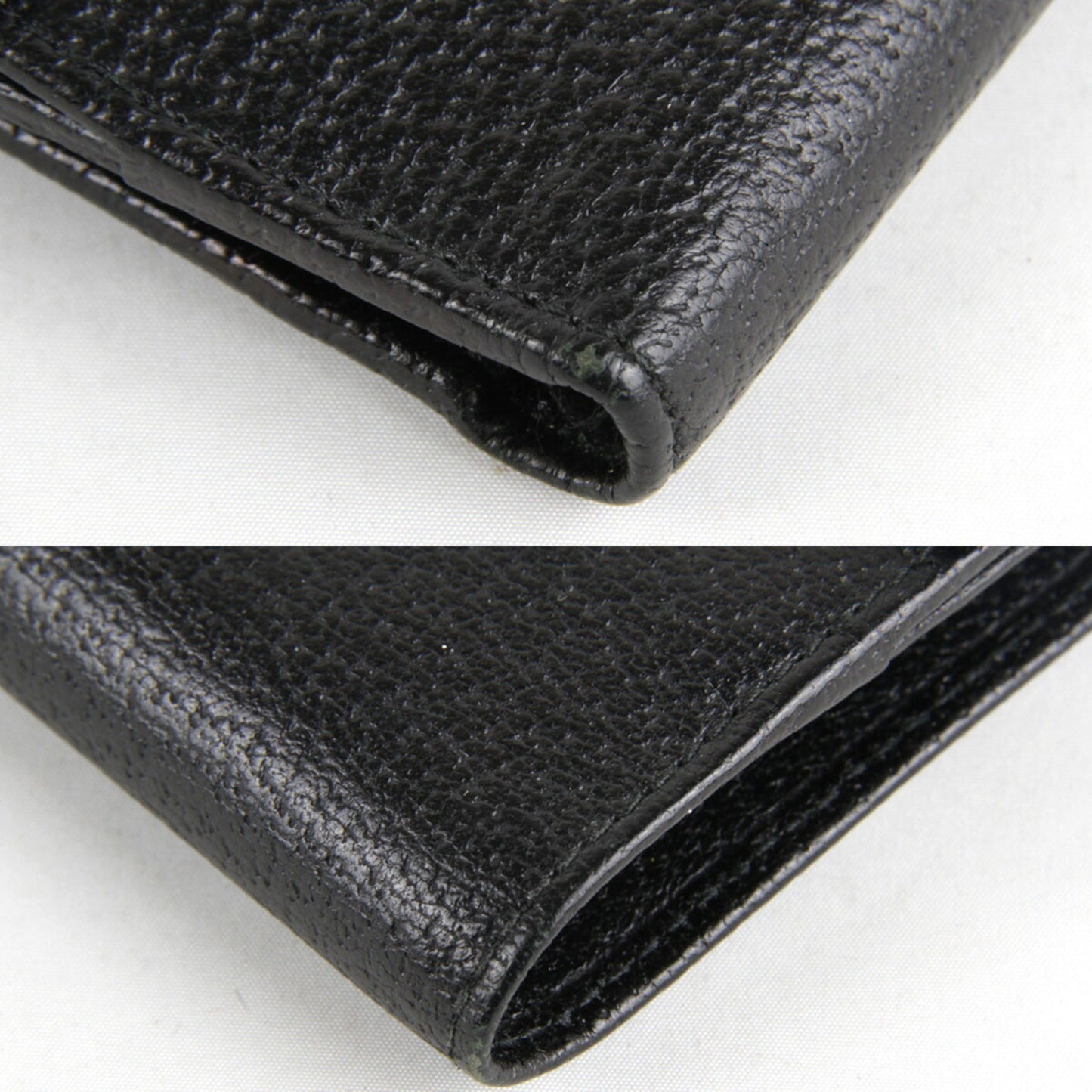 Gucci Black Leather Wallet (Bi-Fold) ( )