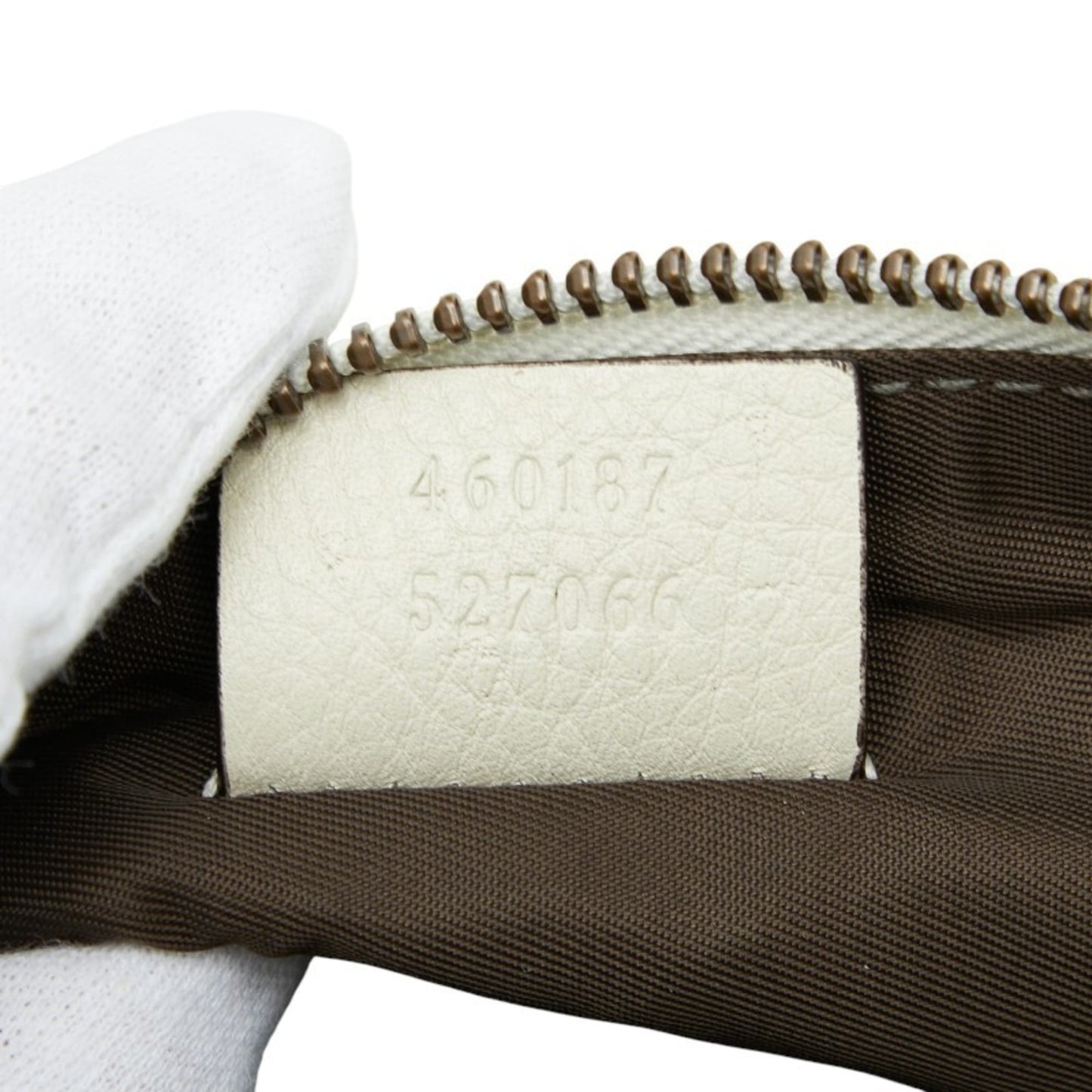 Gucci Animalier Ivory Leather Pouch ( )