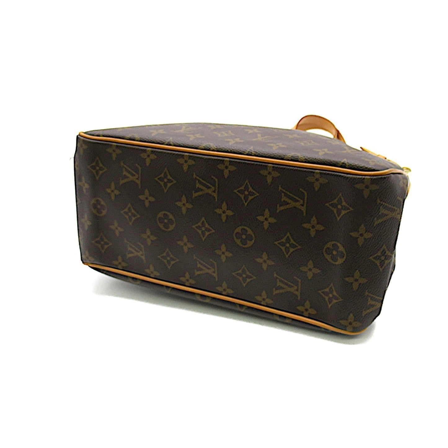 LOUIS VUITTON Batignolles Vertical Tote Bag Brown Monogram PVC coated canvas
