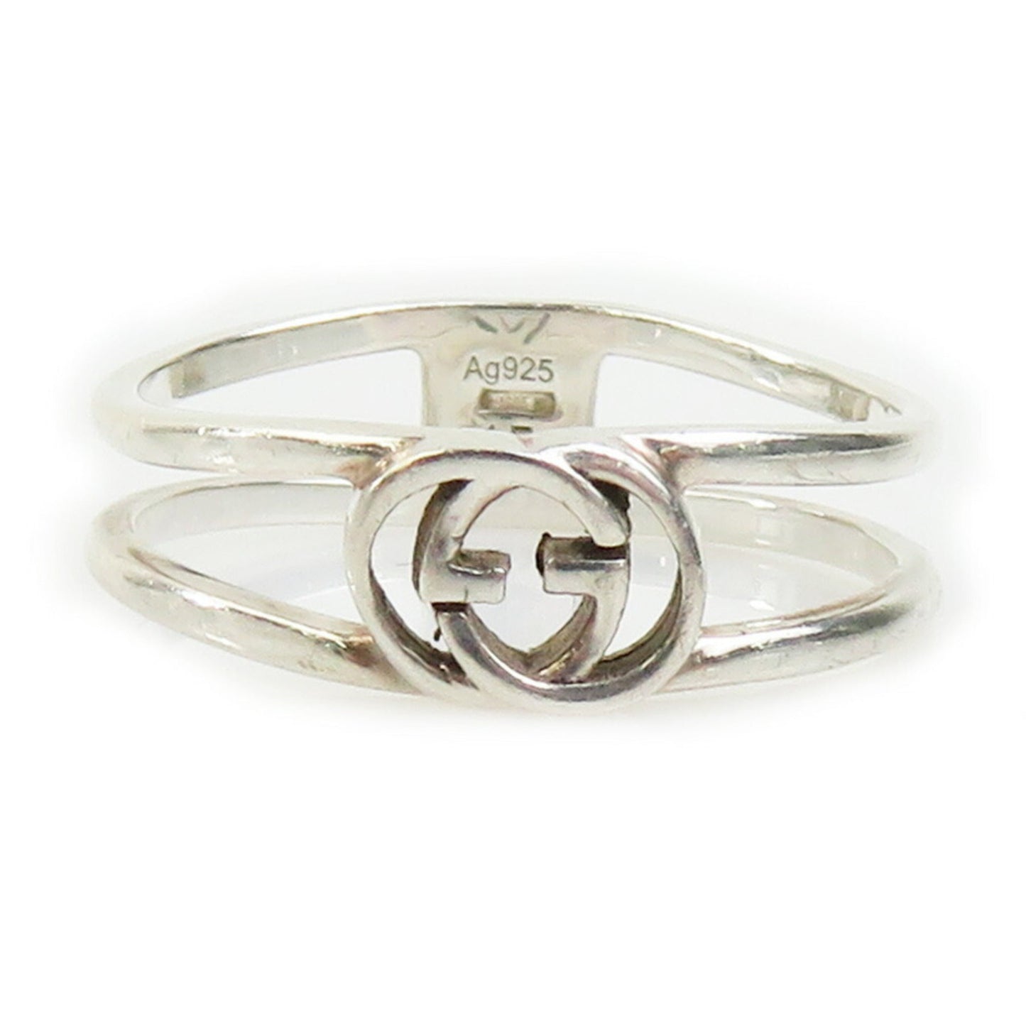 Gucci Silver Silver 925 Band Ring ( )