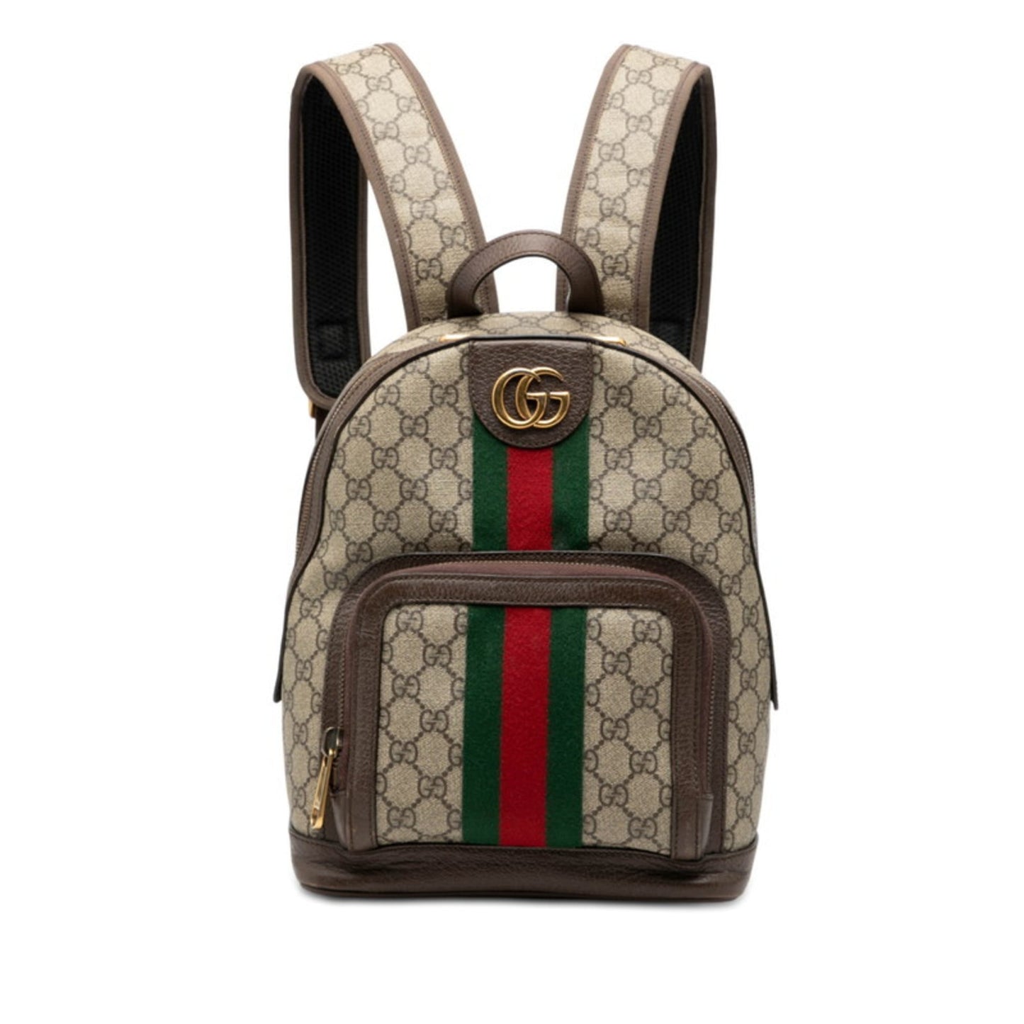 Gucci Ophidia Beige Multi-Color Pvc Leather Backpack ( )