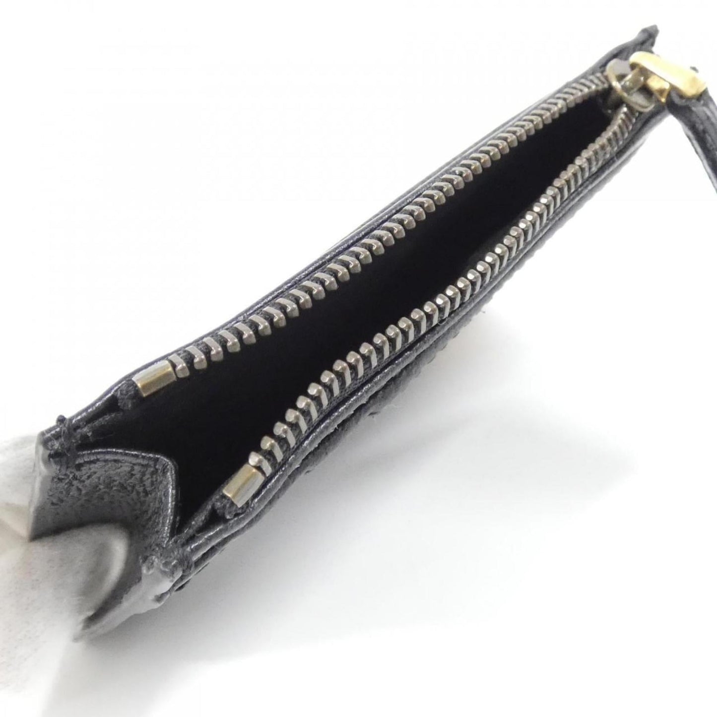 Gucci Black Leather Coin Purse/Coin Case ( )