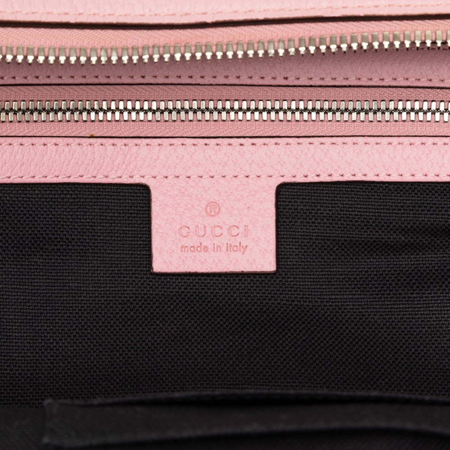 Gucci Black Multi-Color Pink Pvc Leather Backpack ( )