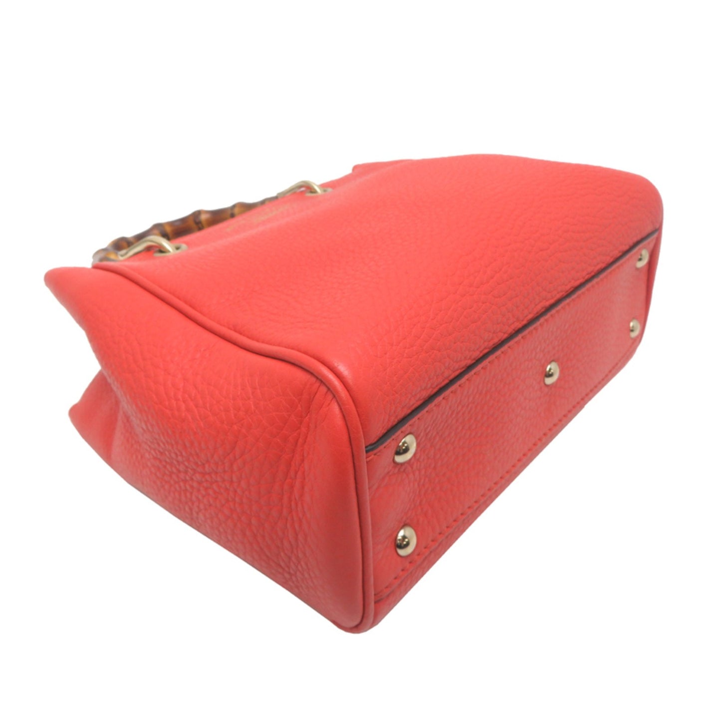 Gucci Orange Leather Handbag ( )