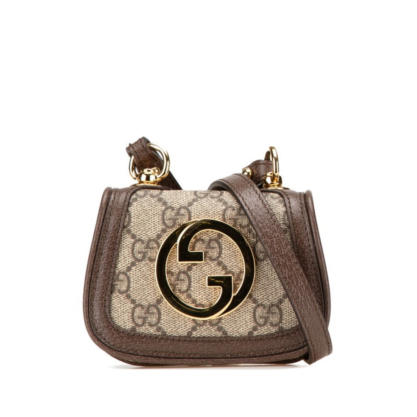 Gucci Brown Pvc Leather Shoulder Bag ( )