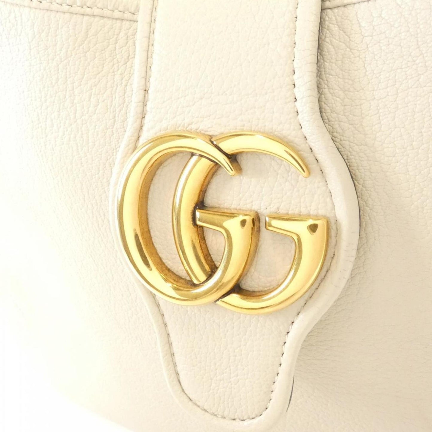 Gucci Gray Leather Shoulder Bag ( )