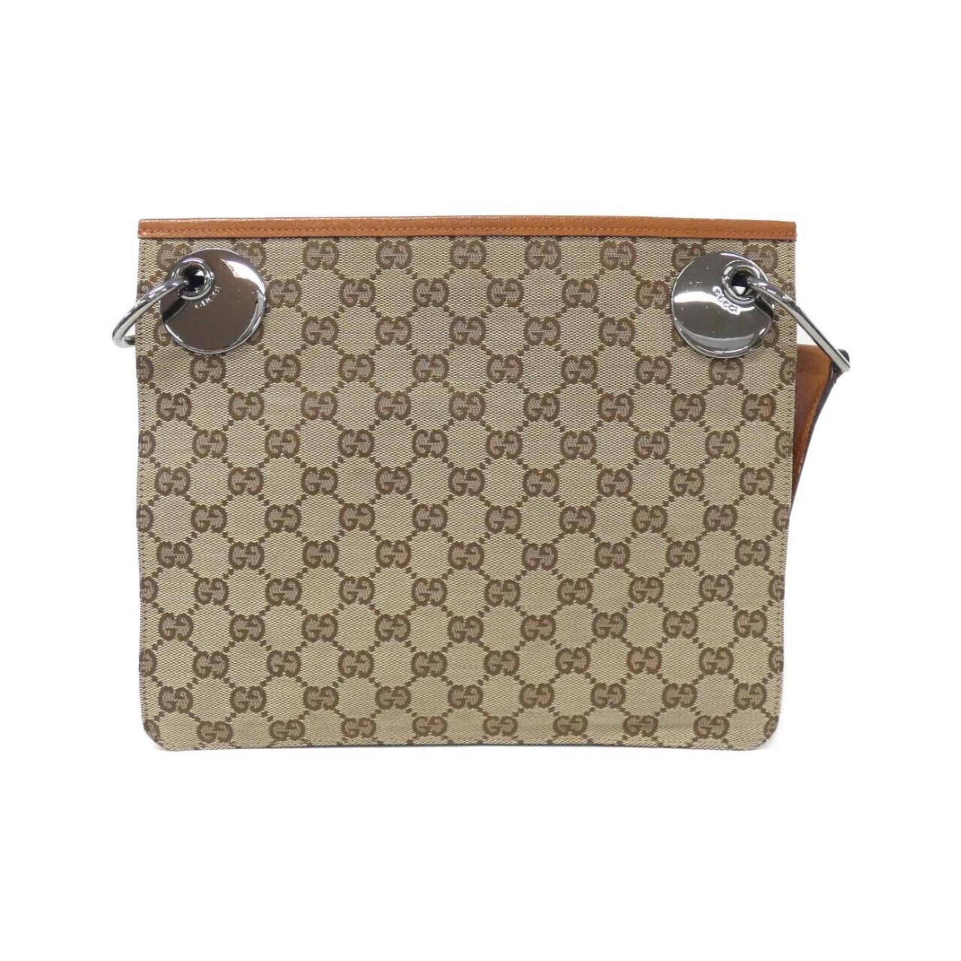 Gucci Canvas Shoulder Bag