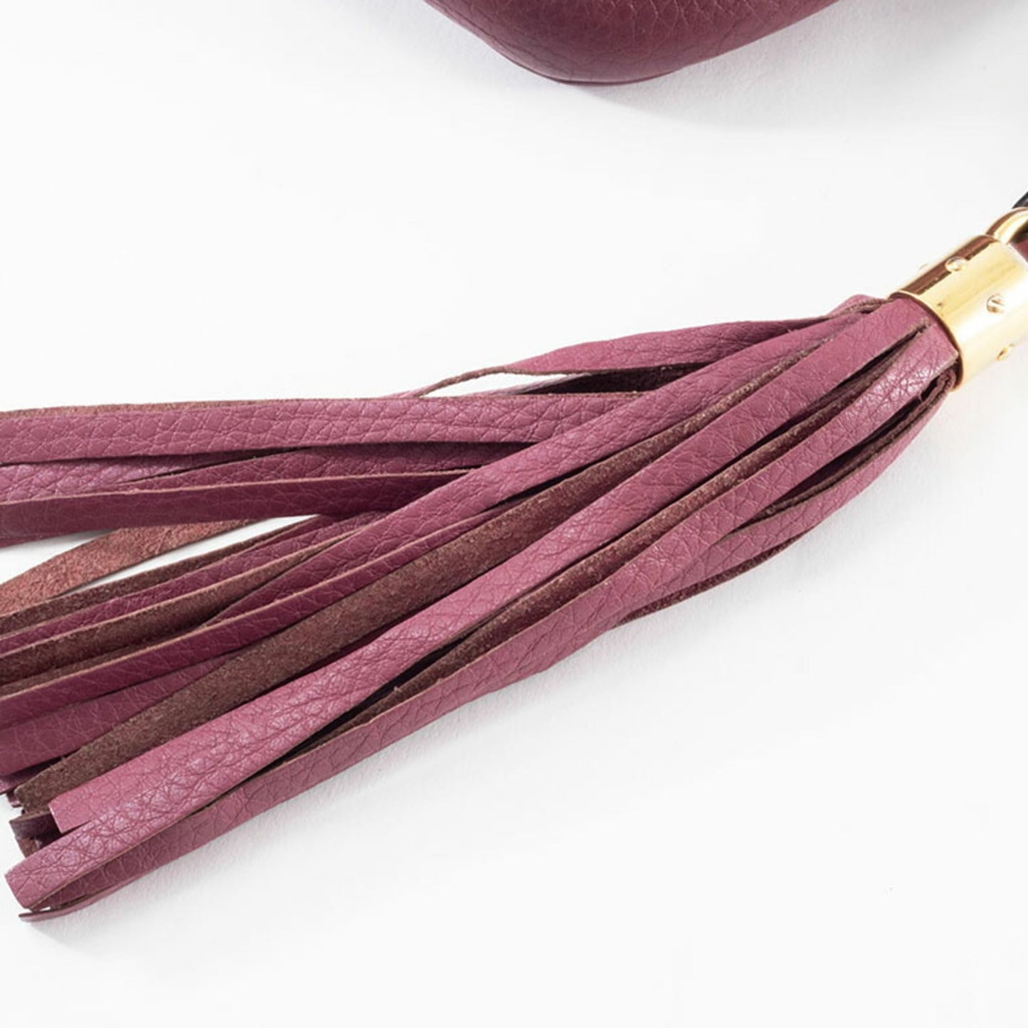 Gucci Purple Leather Shoulder Bag ( )