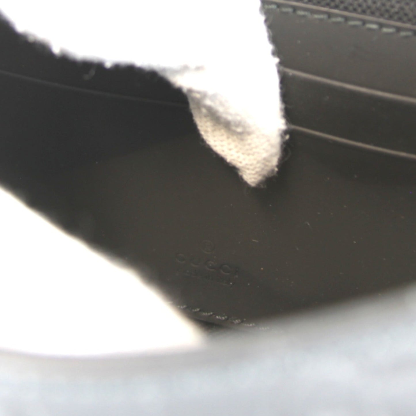Gucci Black Rubber Shoulder Bag ( )