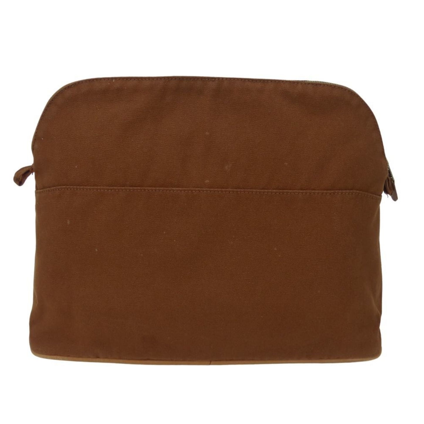 Hermes Kara Brown Cotton Pouch ( )