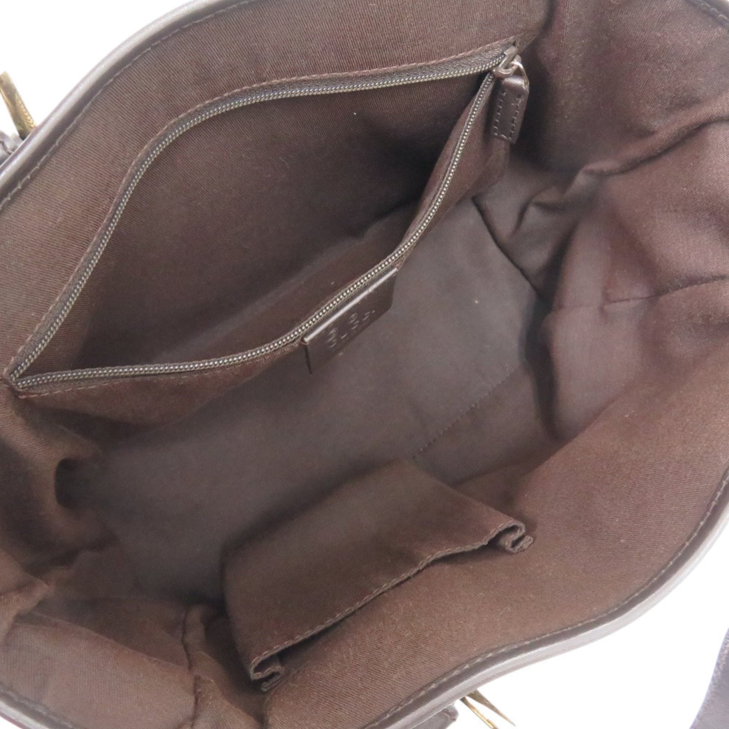 Gucci Brown Gg Canvas Handbag ( )