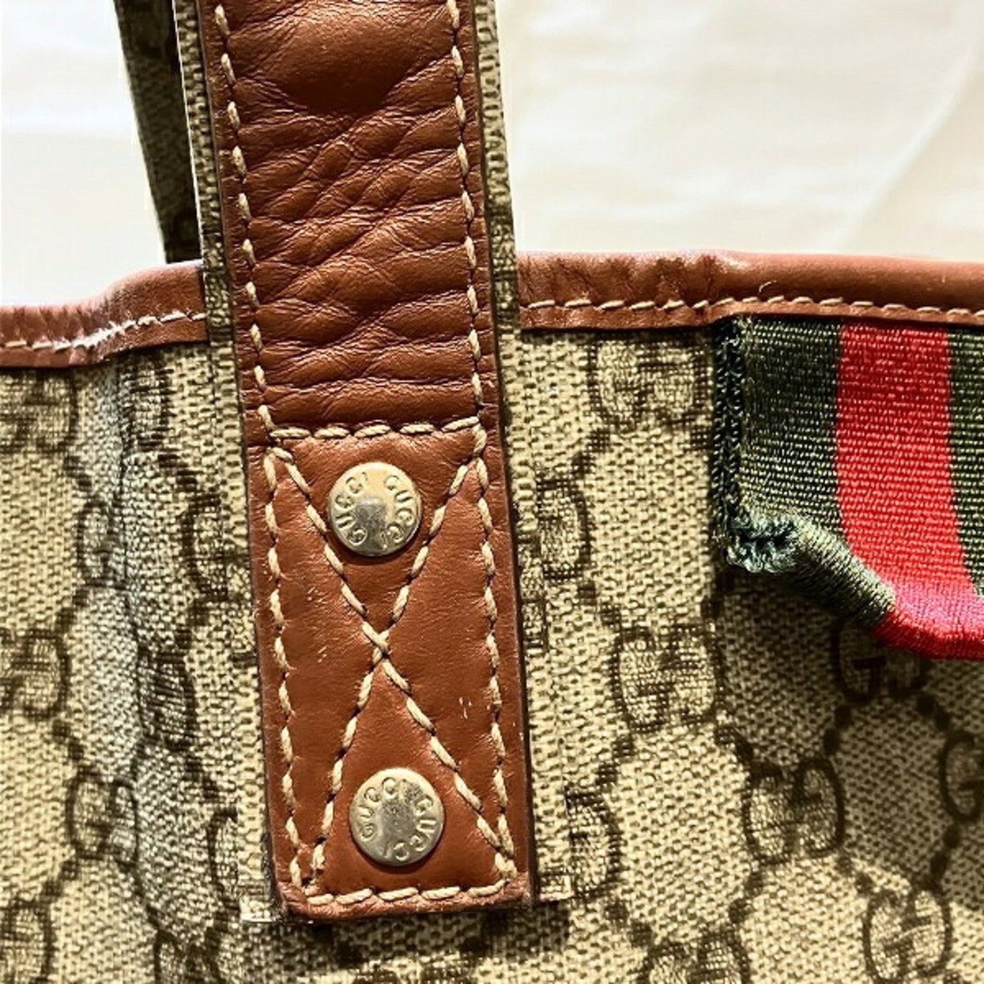 Gucci Leather Tote