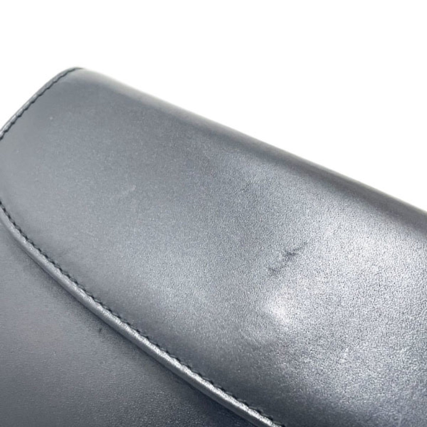 Gucci Black Leather Long Wallet (Bi-Fold) ( )