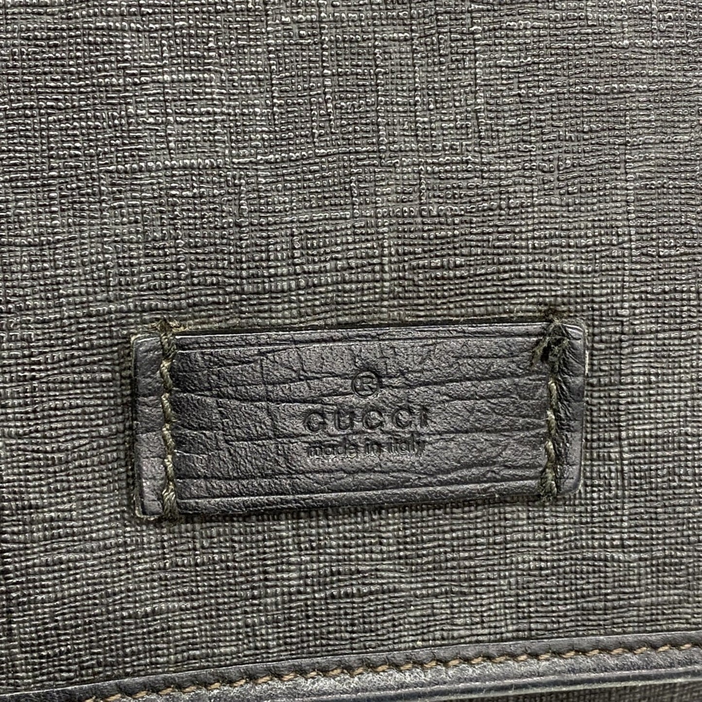 Gucci Black Pvc Shoulder Bag ( )