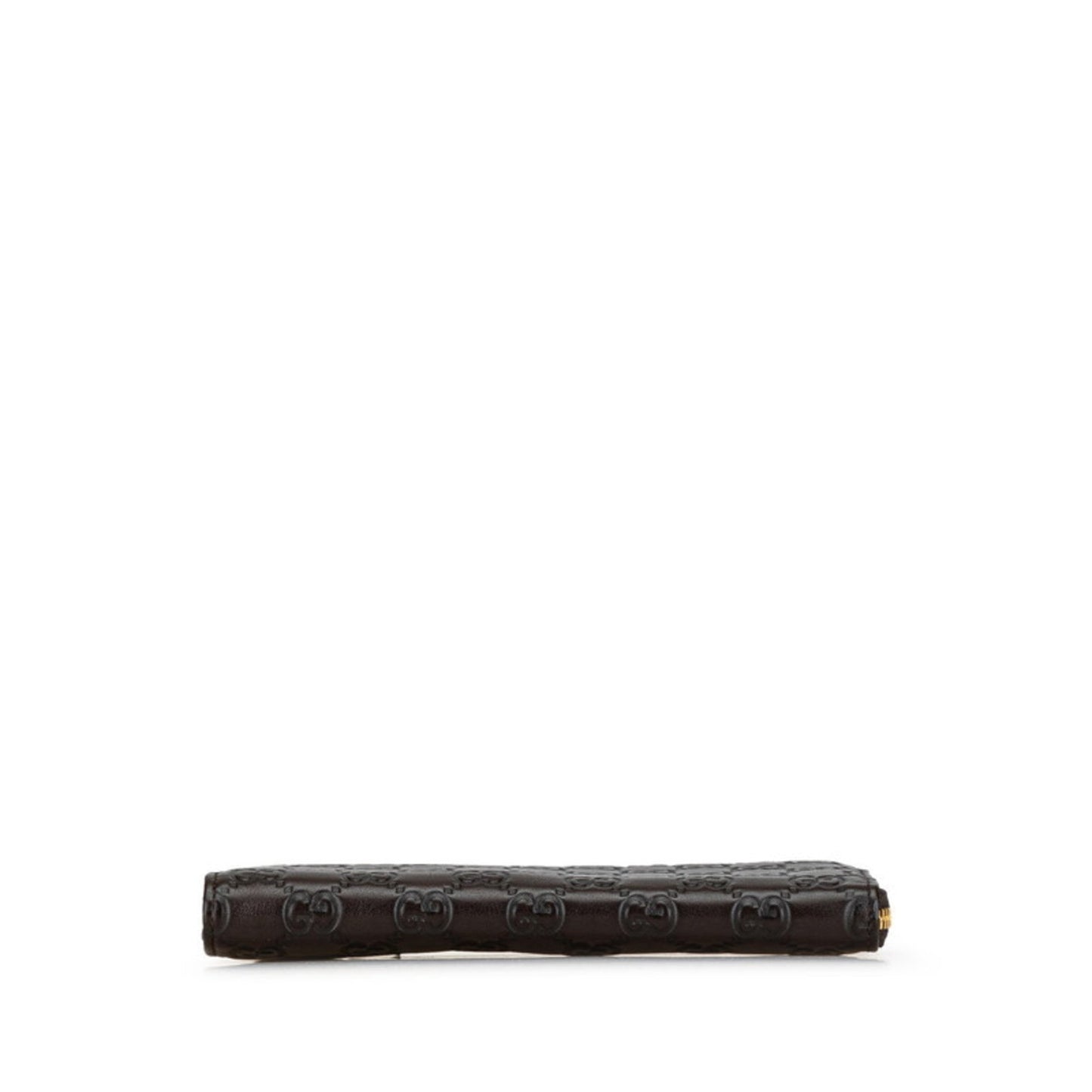 Gucci Brown Leather Long Wallet (Bi-Fold) ( )