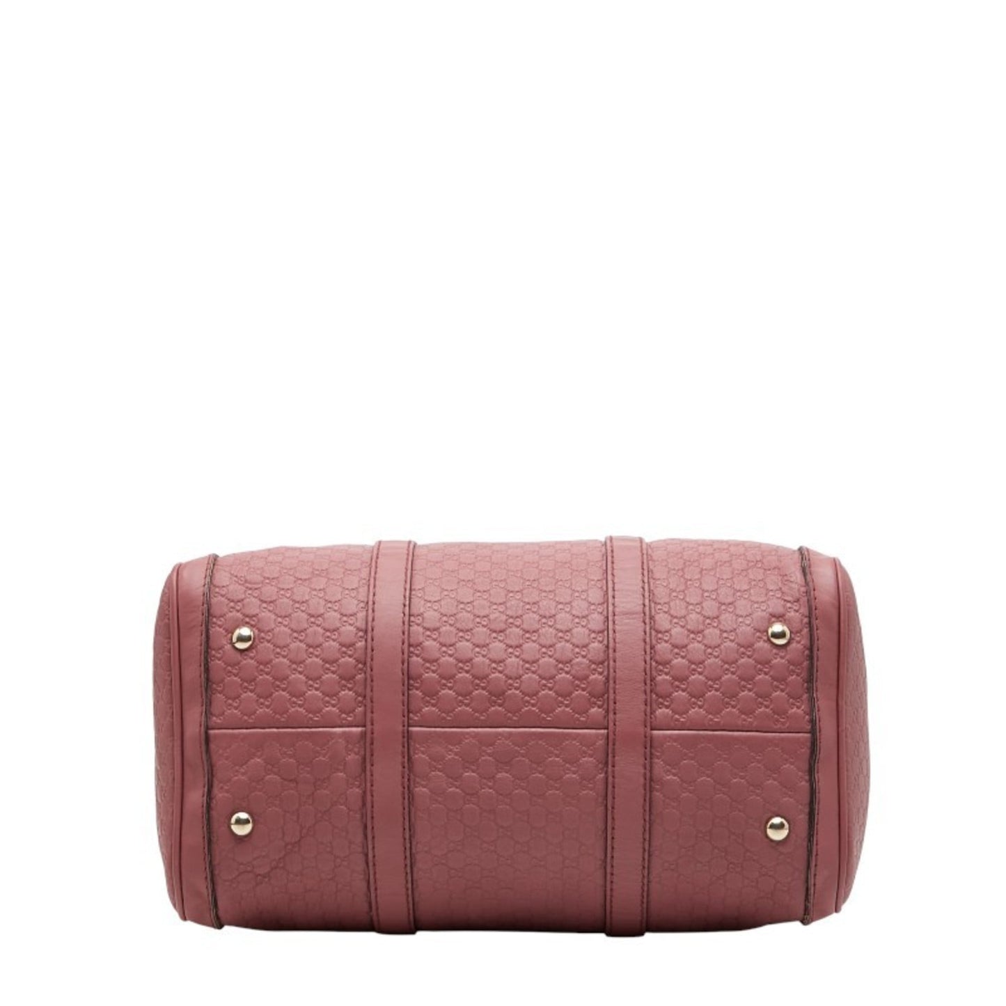 Gucci Pink Leather Boston Bag Shoulder Bag ( )