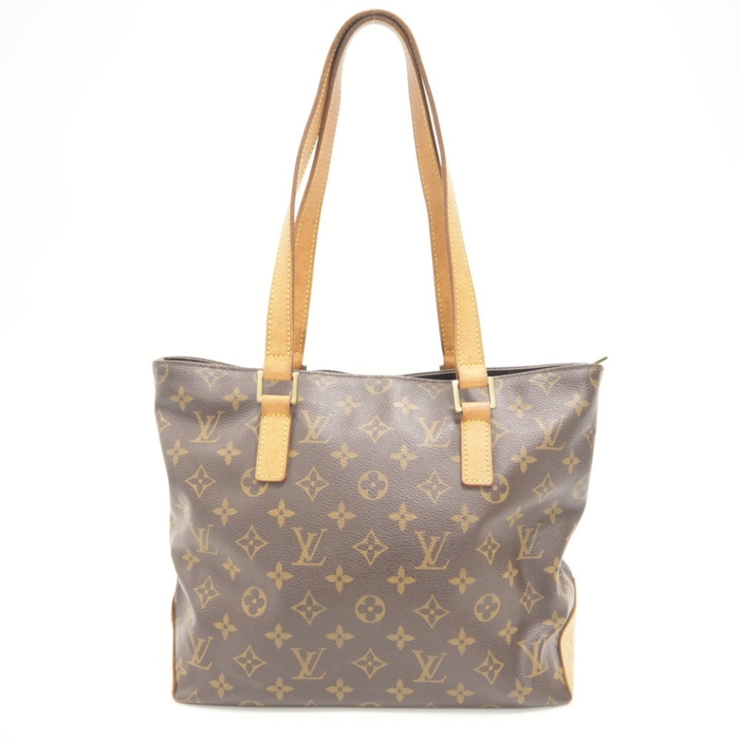 LOUIS VUITTON Hippo Piano Monogram Tote Bag Brown Women's